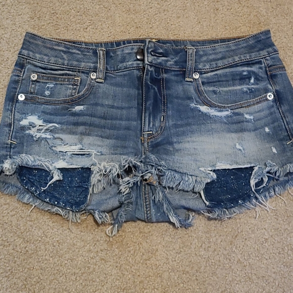 American Eagle jean shorts
